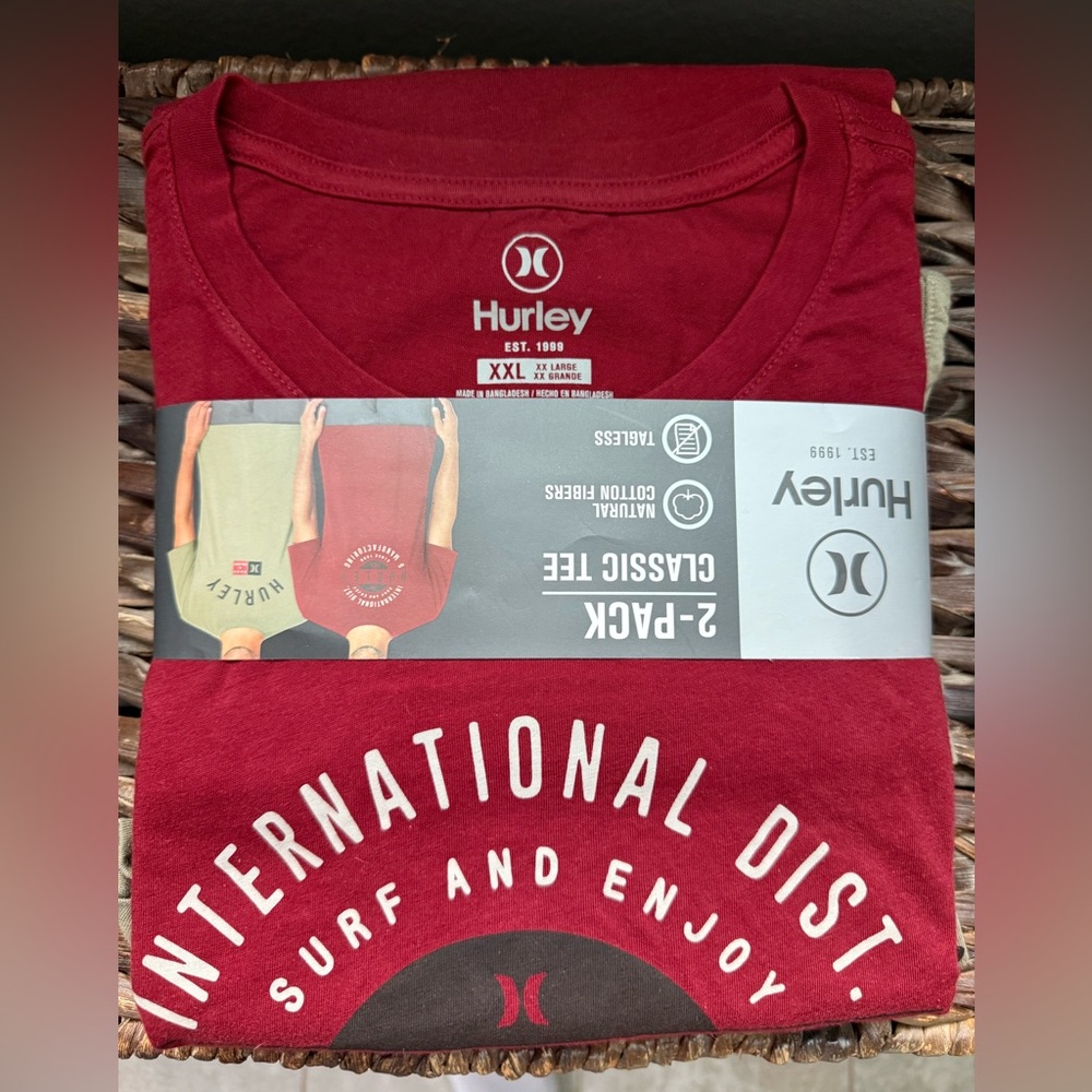Hurley 2-Pack Classic Grapphic Tee XXL